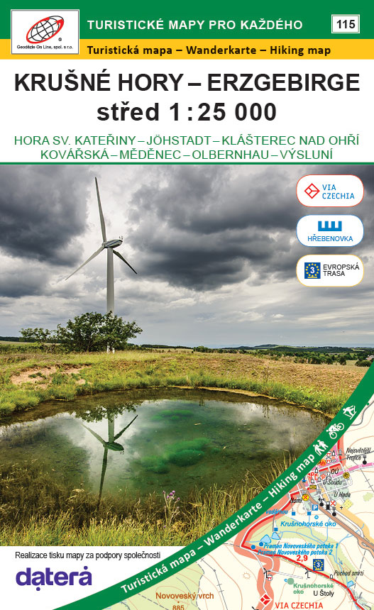 Krušné hory 1 : 25 000