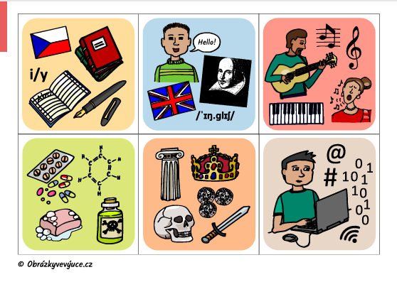 Školní předměty 2