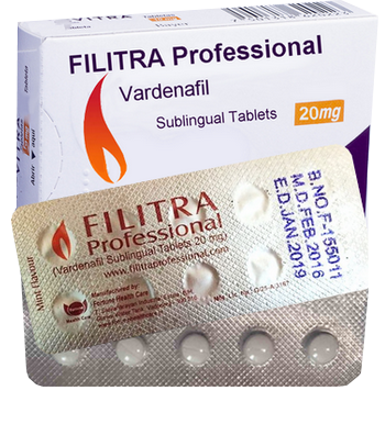 Filitra Sublingvalne tablety 20mg