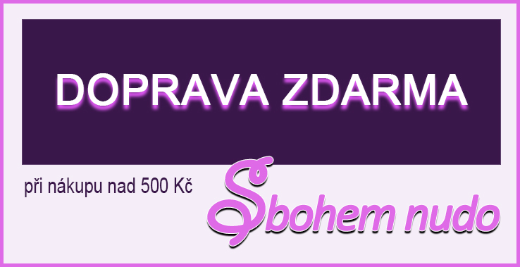 Doprava zdarma od 500 Kč