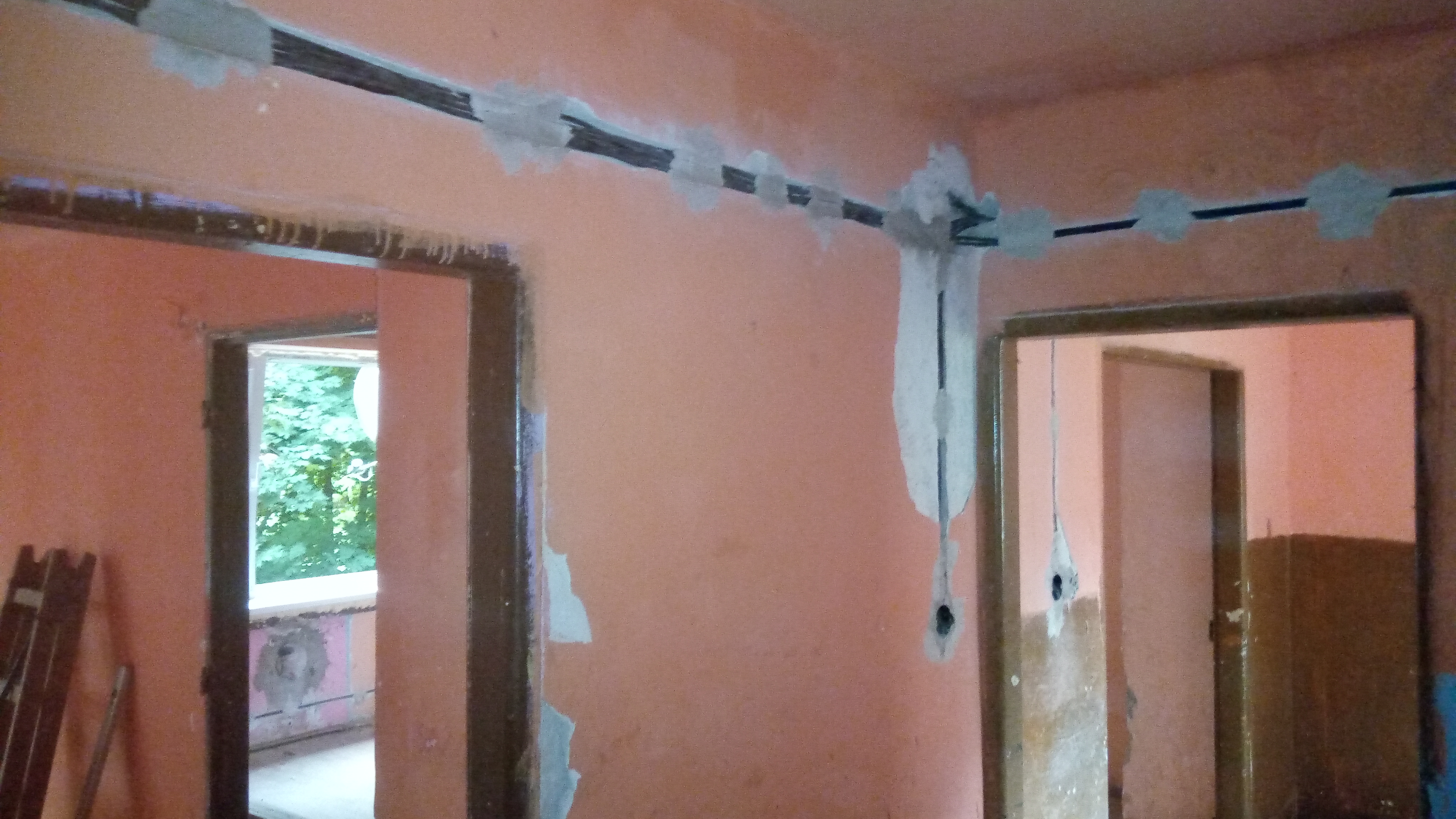 Drážkovanie pre káble