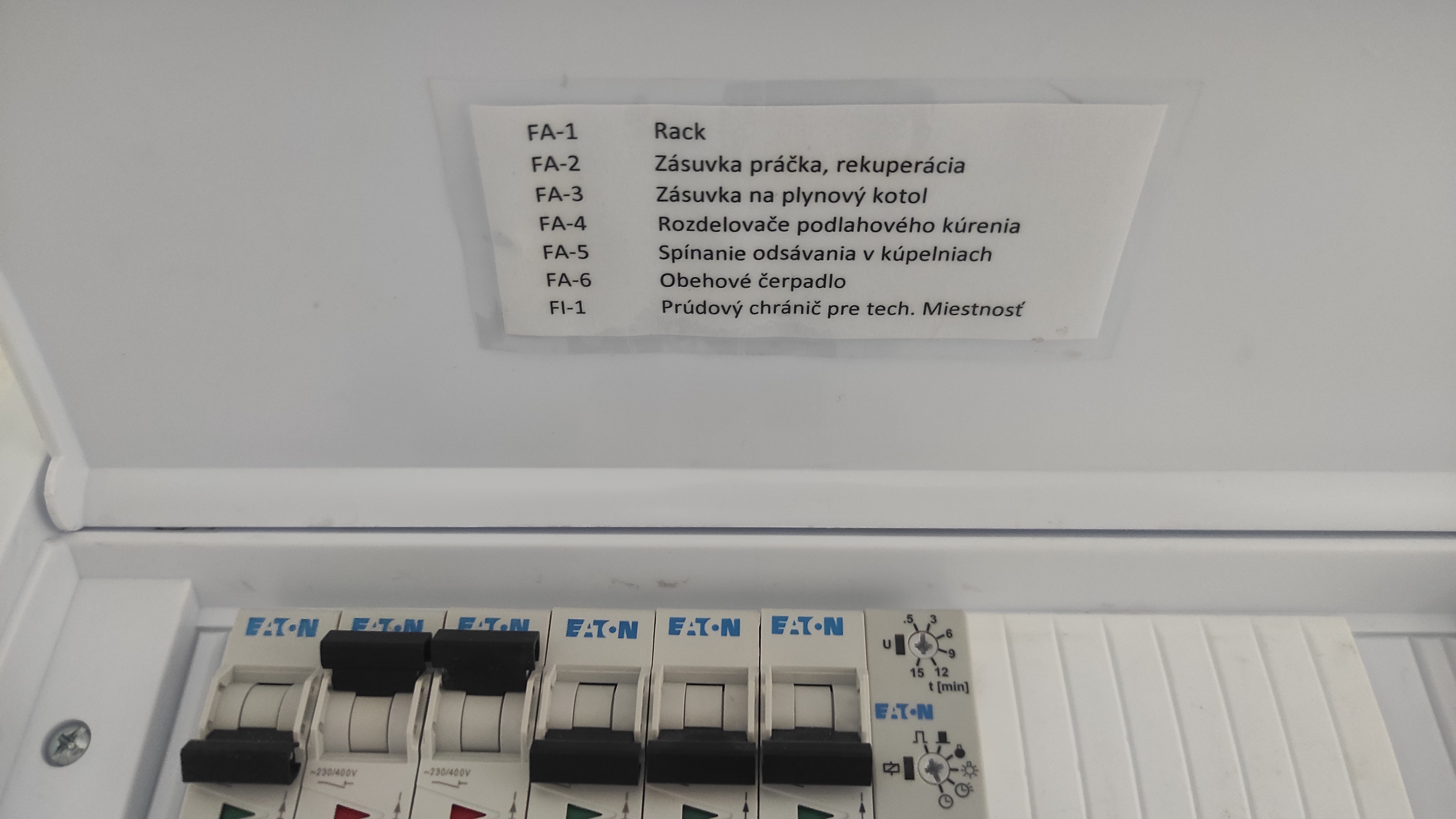 Podružný rozvádzač