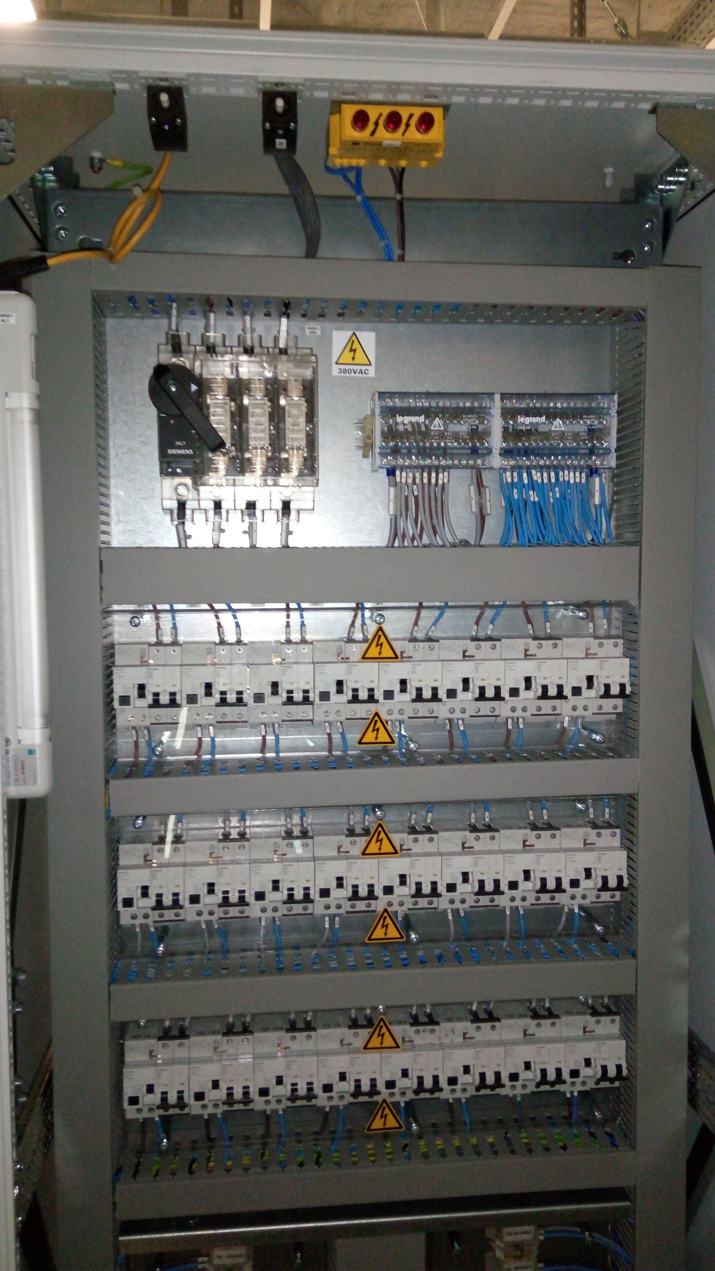 Priemyselný rozvádzač