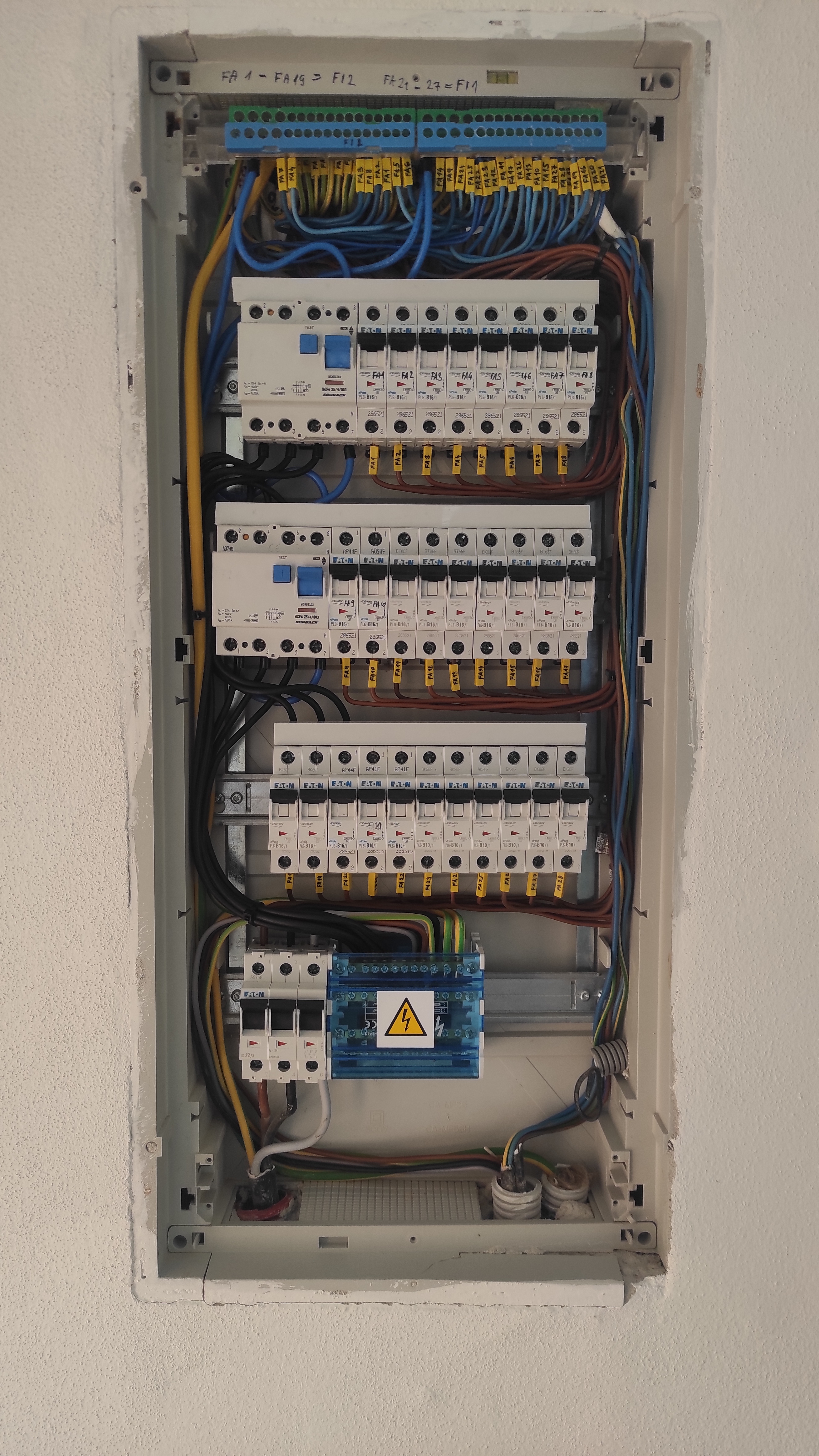 Opravený rozvádzač