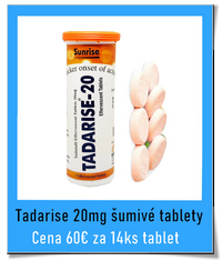 Tadarise šumivé tablety 20mg