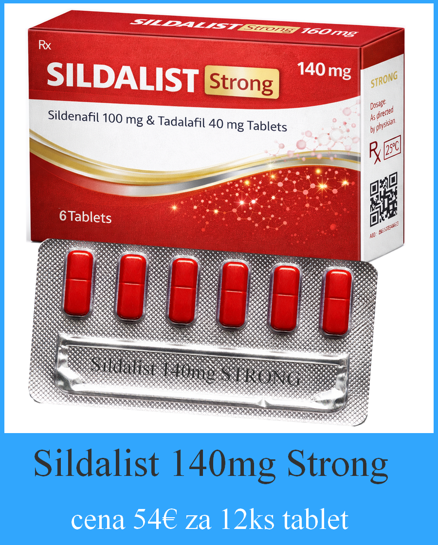 Sildalist 140mg Strong Sildenafil a Tadalafil