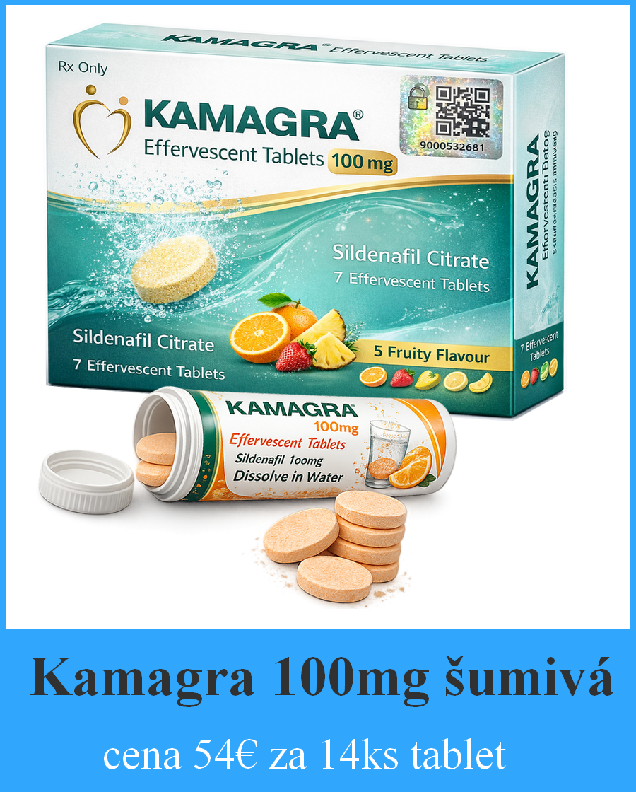 Kamagra 100mg šumivé tablety