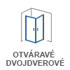 Otváravé dvojdverové