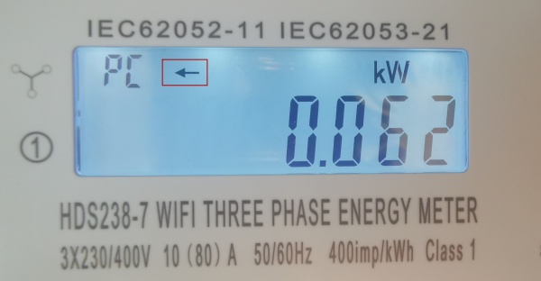 WiFi merač spotreby energie na DIN lištu 3P trojfázový TuyaSmart