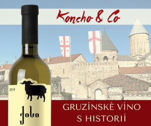 Akce na gruzínská vína Koncho & Co