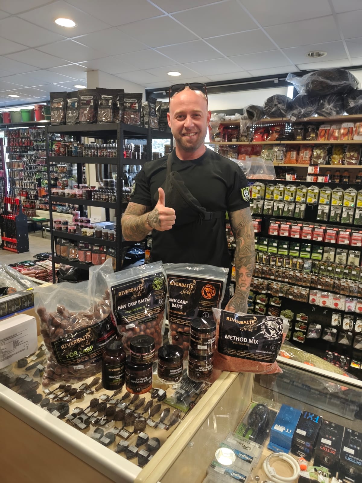 Výherca súťaže so značkou RIVERBAITS