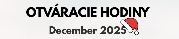 Otváracie hodiny počas sviatkov