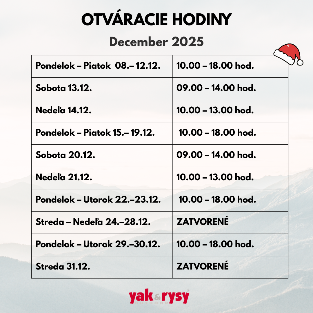 Otváracie hodiny počas sviatkov