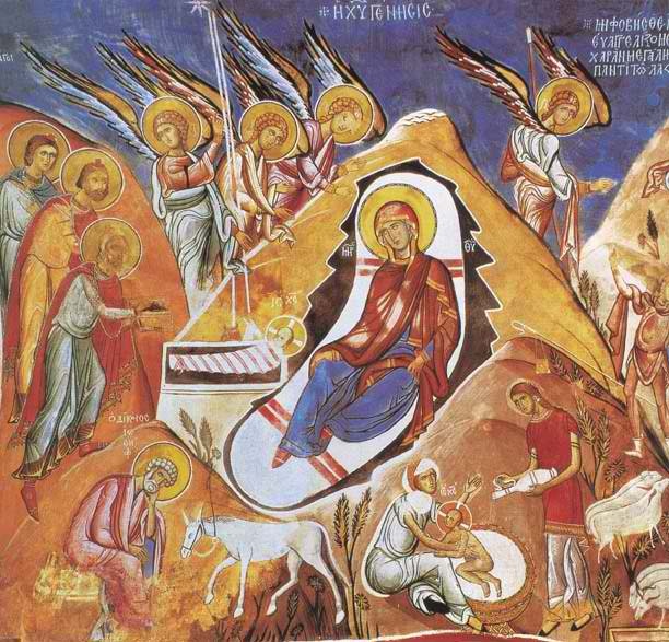 Narodenie Ježiša, kláštor Arakou 1192, Cyprus