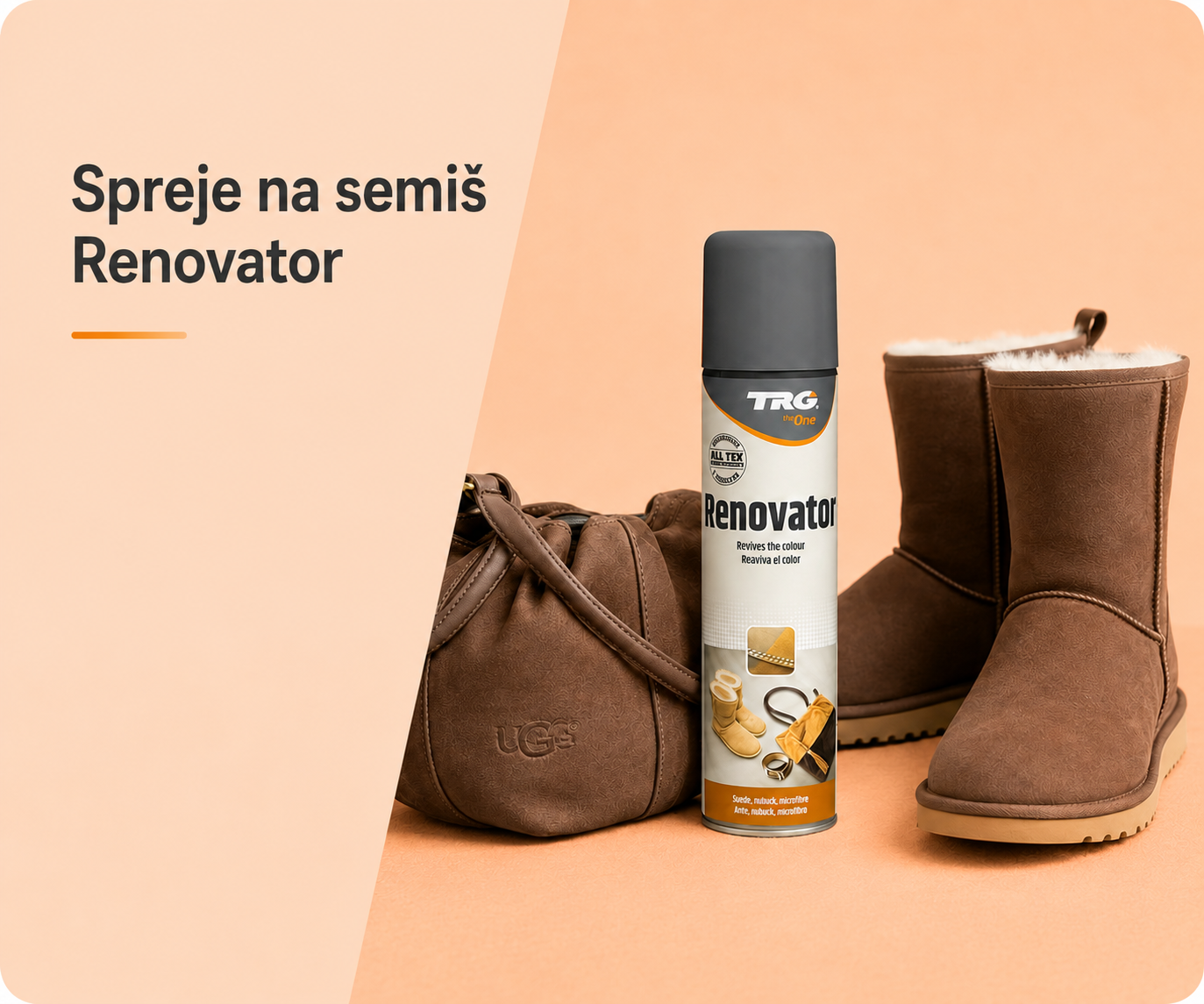 Spreje na semiš Renovator