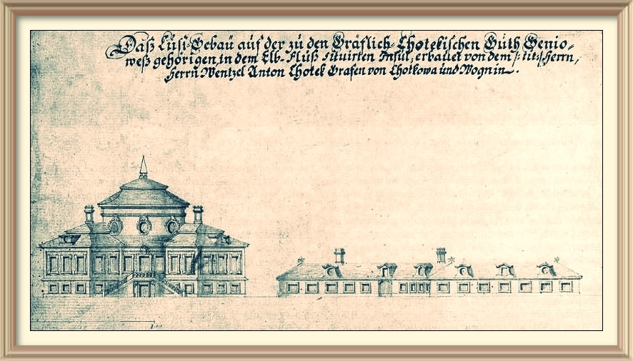 Návrh Veltrusy 1704