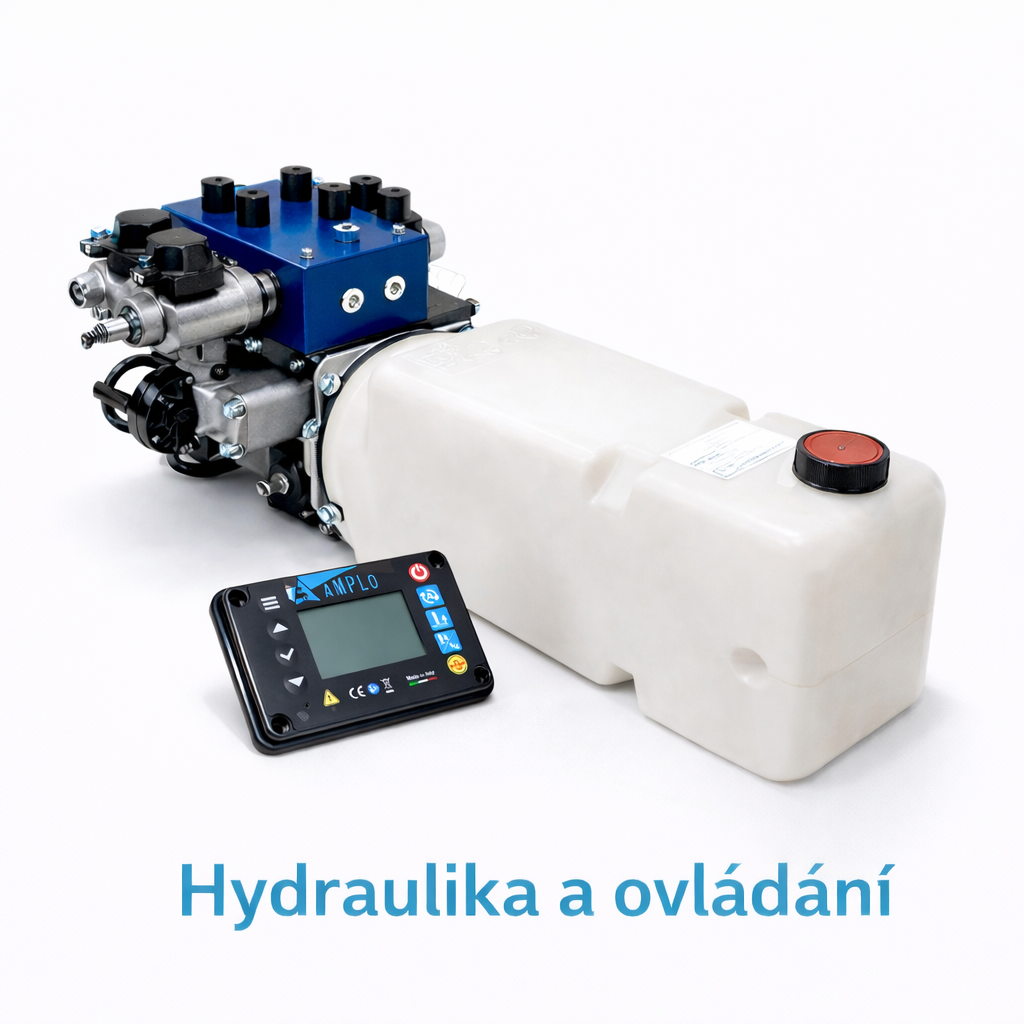 Hydraulika a ovládání Amplo