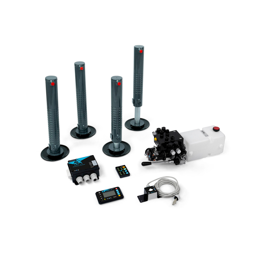 Amplo sada hydraulických nohou