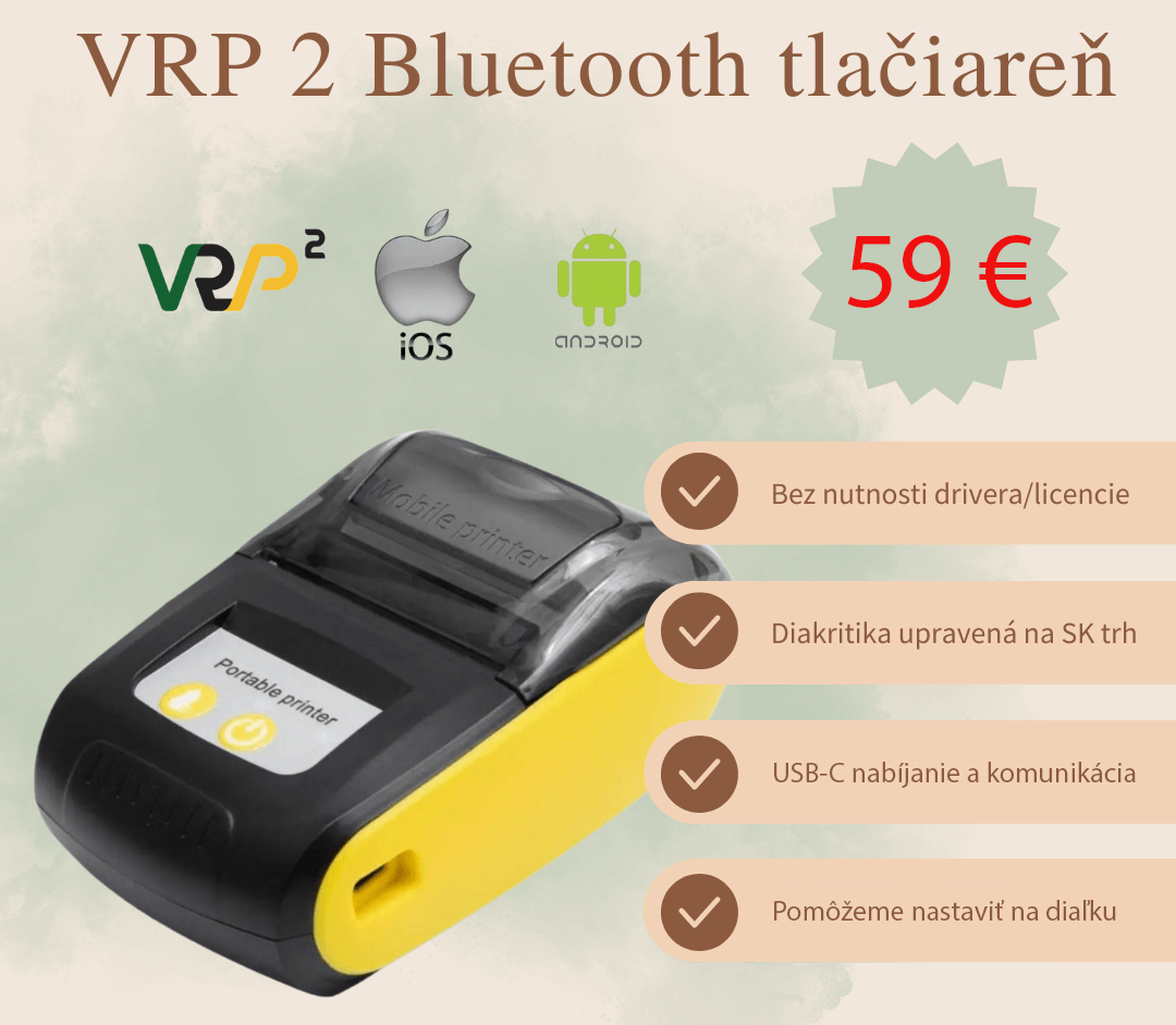 VRP2 BT Printer